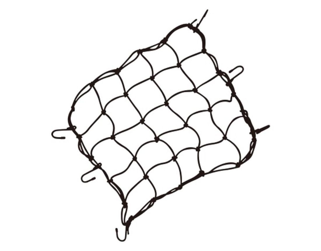 TOPEAK Эластичная сетка для складной корзины Topeak Cargo Net for Trolleytote Folding Basket & Mtx Rear Basket