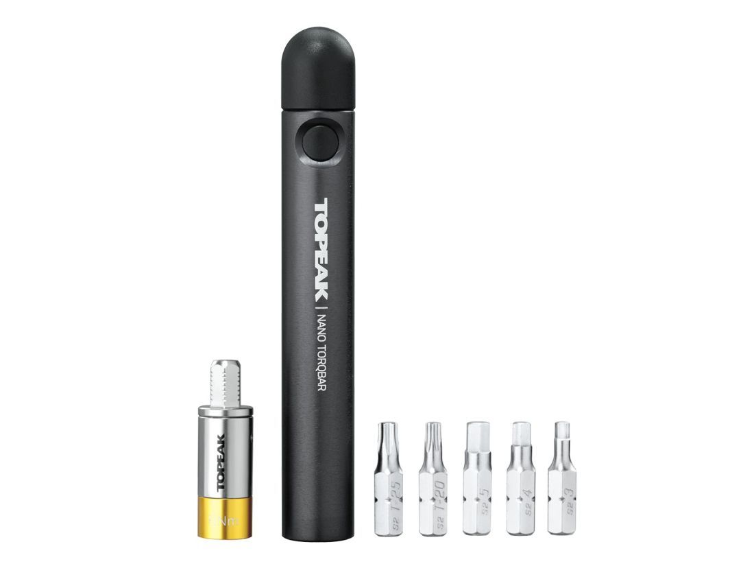 TOPEAK Инструмент компактный с битами Topeak Nano TorqBar w/5 tool bits