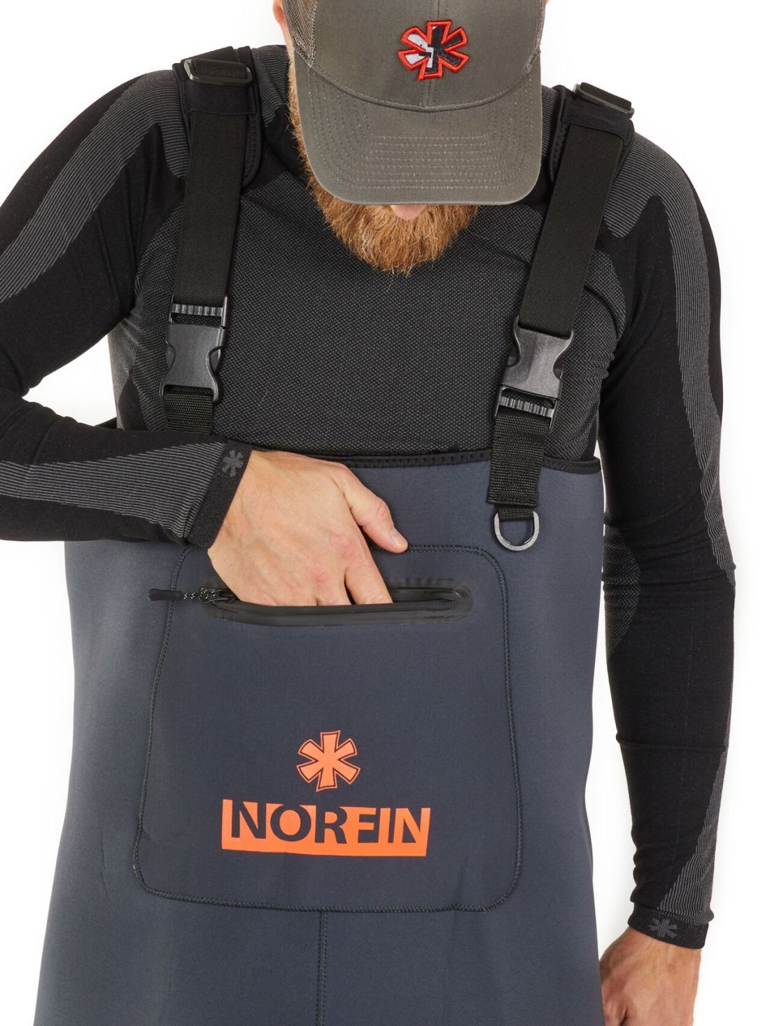 Norfin Полукомбинезон забродный Norfin Shadow Neoprene Bootfoot