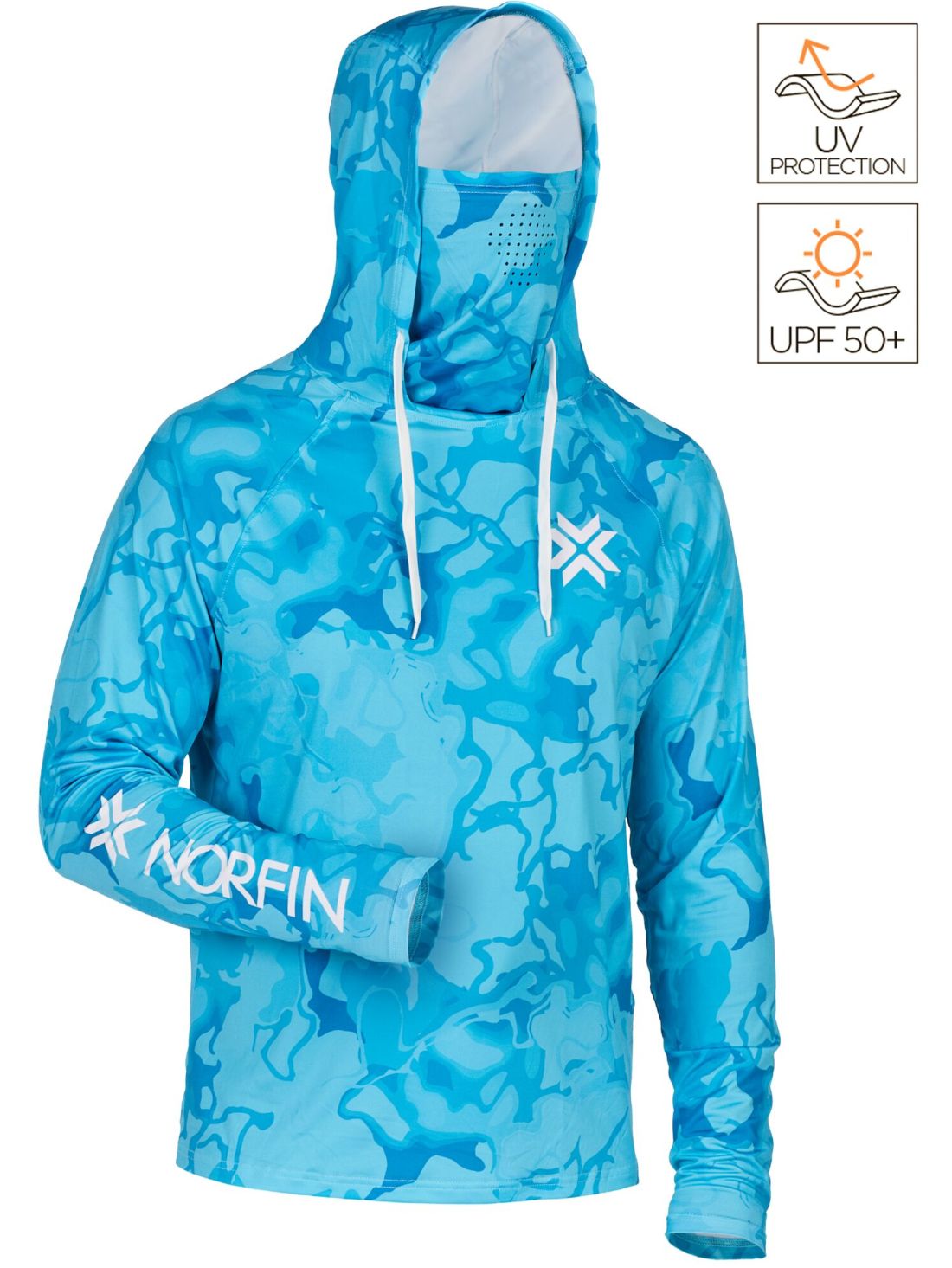 Norfin Джемпер Norfin Sun Pro Halibut Hoodie