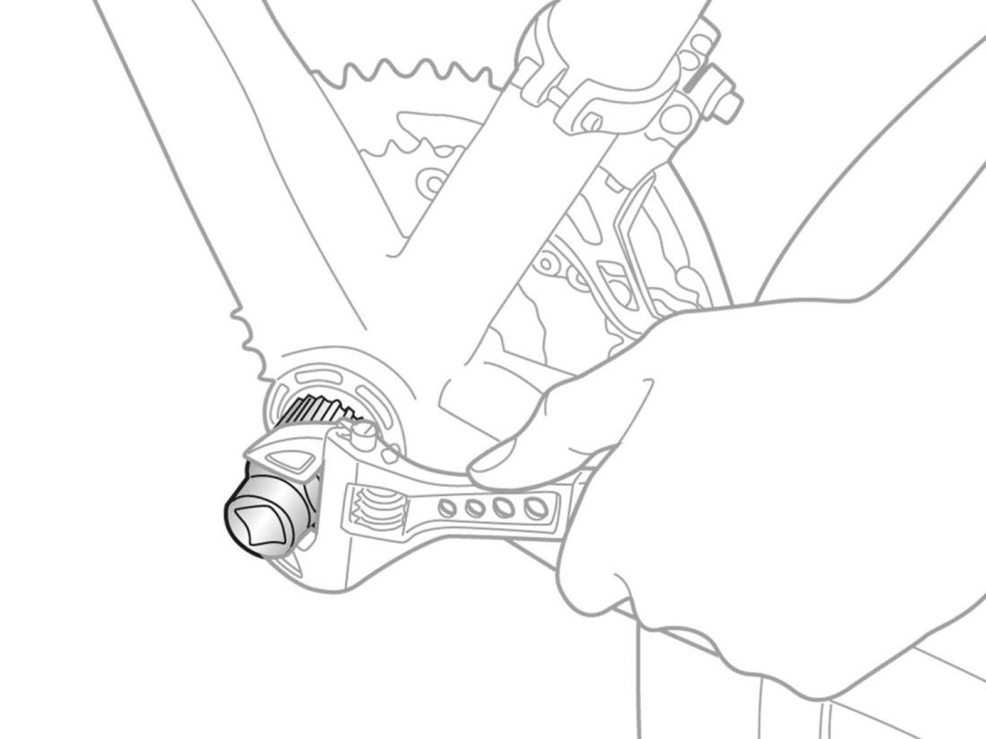 TOPEAK Профессиональный съёмник кареточного узла Topeak Cartridge Bottom Bracket Tool