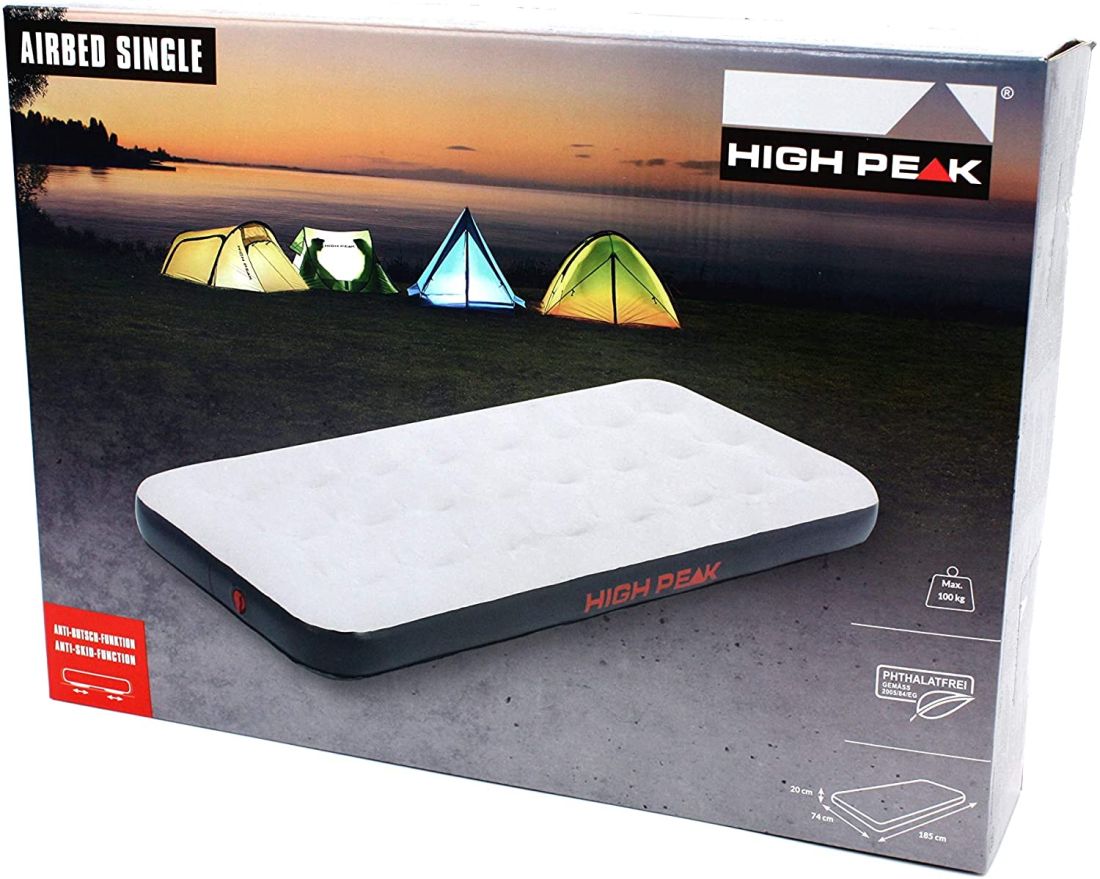 High Peak Матрас надувной High Peak Air bed Single 185х74х20 см