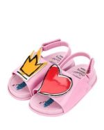 Модные пляжные сандалии для девочки Melissa Slide Sandal Bb Melissa Сандалии для девочек Melissa Slide Sandal Bb