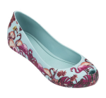 Балетки с принтом женские Melissa Ultragirl 3DB II Ad Melissa Комфортные туфли Melissa Ultragirl 3DB II Ad