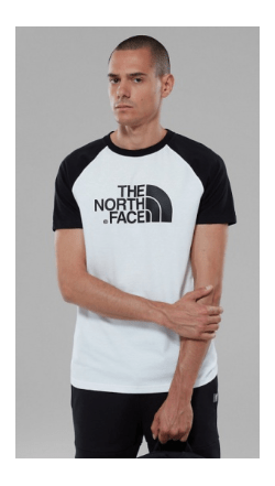 The North Face Комфортная футболка из хлопка The North Face SS Raglan Easy Tee