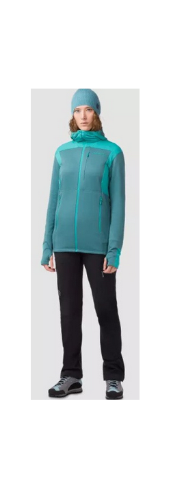 Norrona Флисовая куртка с капюшоном Norrona Falketind Warm1 Stretch Zip Hoodie