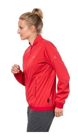 Jack Wolfskin Женская куртка с воротником стойкой Jack Wolfskin - Green Valley Jacket Women