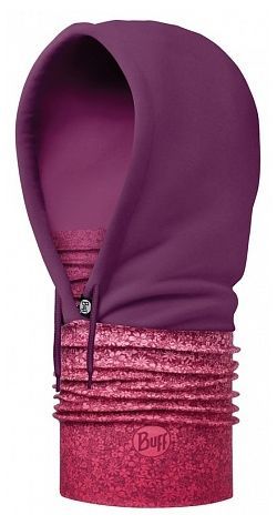 Buff Капюшон снуд Buff - Polar Hoodie Yenta Pink/ Mardi Grape-Pink-Standard