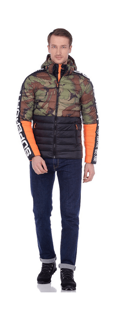 SuperDry Sport & Snow Демисезонная куртка для мужчин Superdry New Colour Block Fuji Jacket