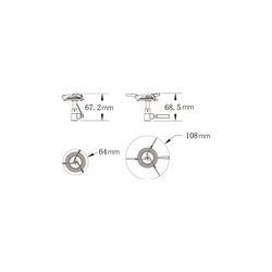 Fire Maple Горелка газовая Fire Maple Heat Core FMS-116T