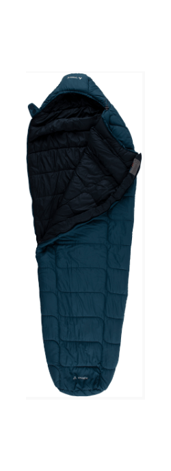 Vaude Комфортный спальный мешок Vaude Sioux 800 XL SYN -3 правосторонний