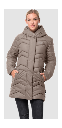 Jack Wolfskin Женское теплое пальто Jack Wolfskin Kyoto Coat W