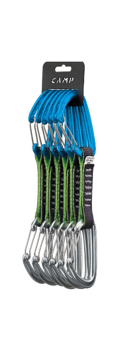 Camp Прочная оттяжка с карабинами Camp Orbit wire express 6 pack