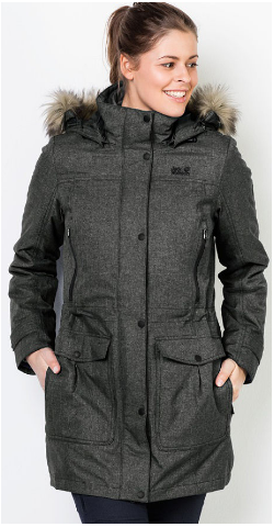 Jack Wolfskin Куртка удлиненная женская Jack Wolfskin Majestic peaks
