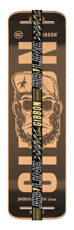 GIBBON Комплект для слэклайна Gibbon Board - Caesar Jib  доска + стропа