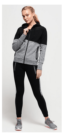 SuperDry Sport & Snow Облегающие женские тайтсы Superdry Core Gym Tech Splice Jogger