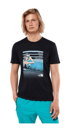 The North Face Мужская футболка с принтом The North Face S/S Cel Easy Tee