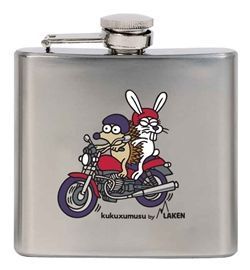 Laken Плоская фляжка сувенирная Laken Hipflask Kukuxumuxu