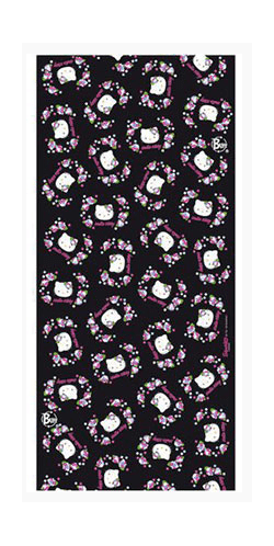 Buff Стильная детская бандана Buff Flowers Black Junior