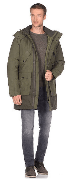 Jack Wolfskin Пуховик стильный Jack Wolfskin Skagen parka