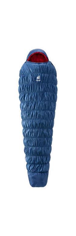 Deuter Практичный спальный мешок с левой молнией Deuter Exosphere -10° L  (2021)(комфорт -4)