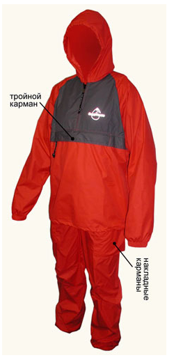 Костюм ветрозащитный походный СнарЯжение