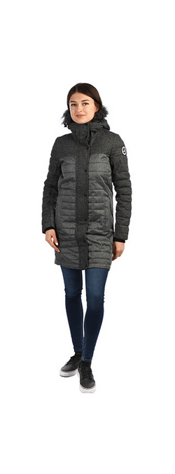 SuperDry Sport & Snow Комфортное женское пальто Superdry Elements Tweed Hooded Parka