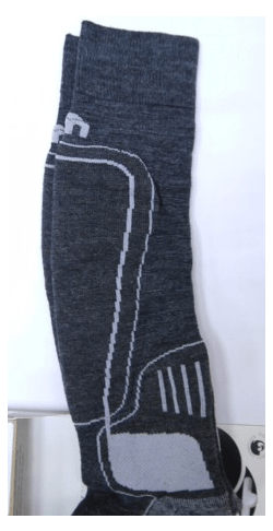 Mico Носки комфортные с шерстью Mico Ski technical sock in merino wool L+R