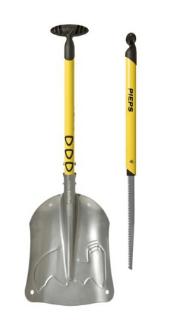 Pieps Металическая лопата с телескопической ручкой Pieps PRO +