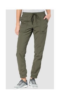 Jack Wolfskin Простые женские брюки Jack Wolfskin Kalahari Cuffed Pants Women