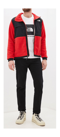 The North Face Футболка с принтом The North Face Raglan Red Box