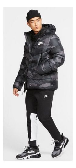 Nike Мужской пуховик Nike M NSW DWN FILL WR JKT HD AOP