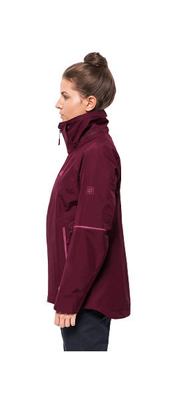 Jack Wolfskin Куртка женская городская Jack Wolfskin Sierra Pass 3in1 jkt w