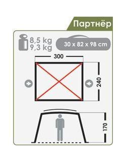 Normal Палатка для спецназначений Партнёр Normal 