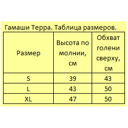 Терра Высокие бахилы фонарики Терра