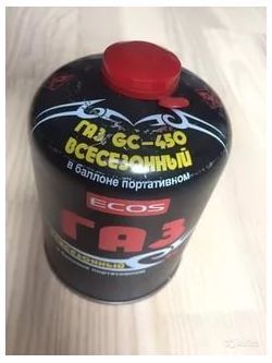 Ecos Резьбовой баллон газовый Ecos 450