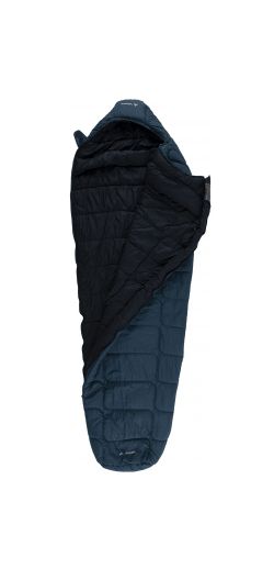 Vaude Комфортный спальный мешок Vaude Sioux 800 XL SYN -3 правосторонний