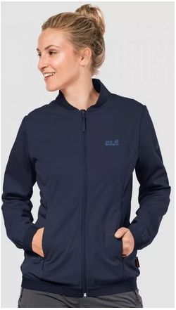 Jack Wolfskin Женская куртка с воротником стойкой Jack Wolfskin - Green Valley Jacket Women