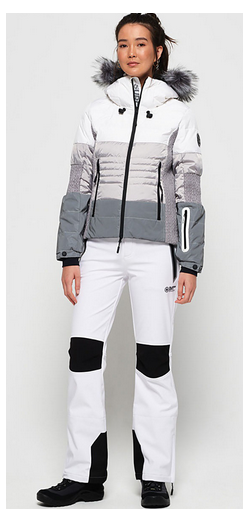 SuperDry Sport & Snow Горнолыжная женская куртка Superdry Snow Cat Ski Down Jacket