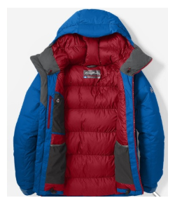 Eddie Bauer Куртка пуховая для полярных экспедиций Eddie Bauer Peak XV Down Jacket