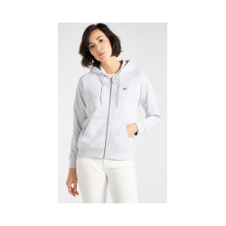 Lee Стильная толстовка Lee Zip Through Hoodie Sharp Grey Mele