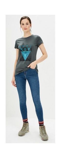 Jack Wolfskin Футболка летняя Jack Wolfskin Lake T women