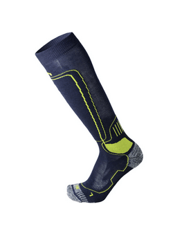 Mico Носки комфортные с шерстью Mico Ski technical sock in merino wool L+R