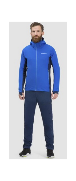 Norrona Легкая мужская куртка с капюшоном Norrona Bitihorn Windstopper Zip-Hood