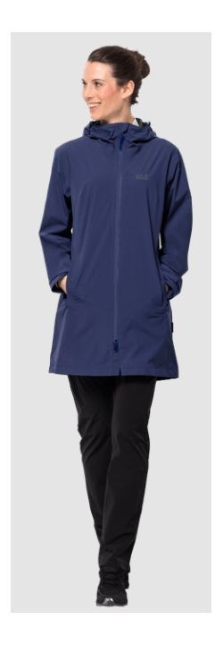 Jack Wolfskin Женский стильный плащ Jack Wolfskin JWP Coat W