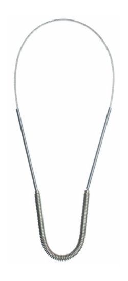 Запасной тросик с пружиной к лыжному креплению Вертикаль (1 штука)