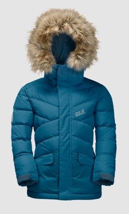 Jack Wolfskin Куртка удлиненная детская Jack Wolfskin Icefjord kids