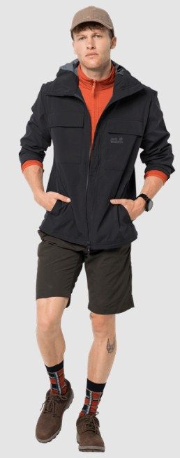 Jack Wolfskin Ветрозащитная куртка Jack Wolfskin Summer Storm Jacket M