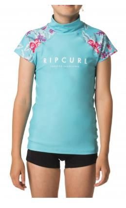 Rip Curl Гидромайка для девочек Rip Curl Girls Paradise Cap/Sl uv