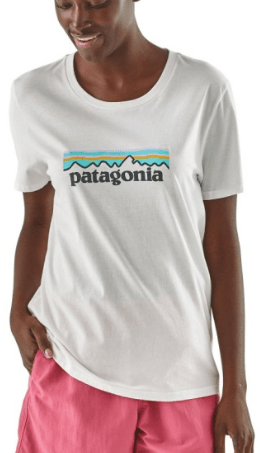 Футболка из хлопка Patagonia Pastel P-6 Logo Organic Crew T-Shirt